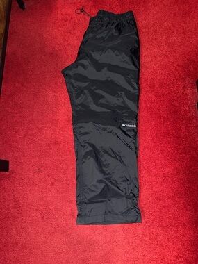 Columbia Black Nylon Snow Pants